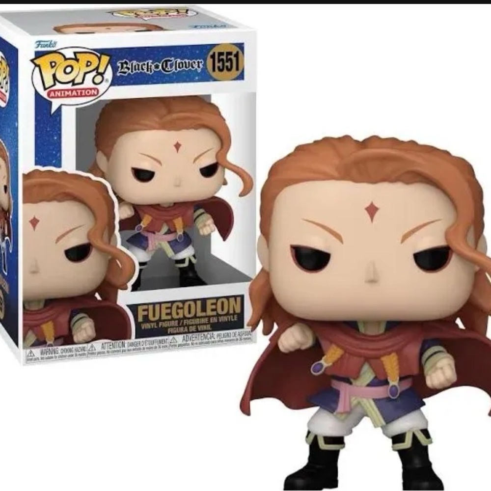 Funko Pop! Fuego Leon with Red and Purple Accents